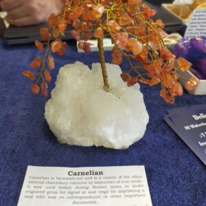 Carnelian Crystal Tree