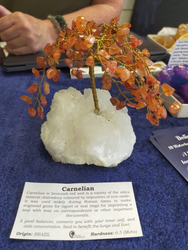 Carnelian Crystal Tree