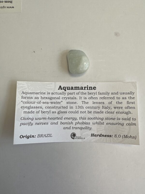 Aquamarine Medium Tumble