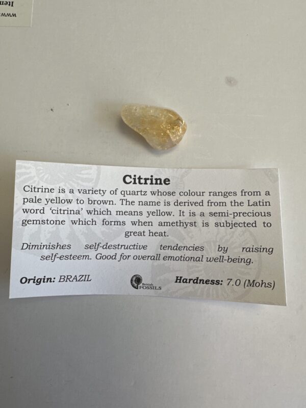 Citrine Medium Tumble