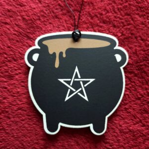 Mini Spooky Sign - Cauldron