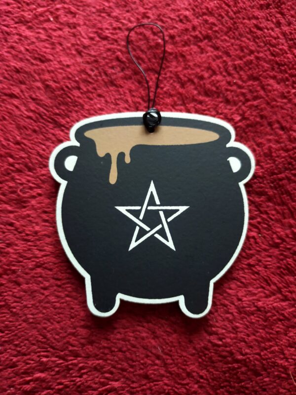 Mini Spooky Sign - Cauldron