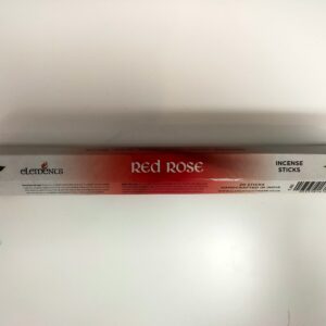 Red Rose Incense Tube