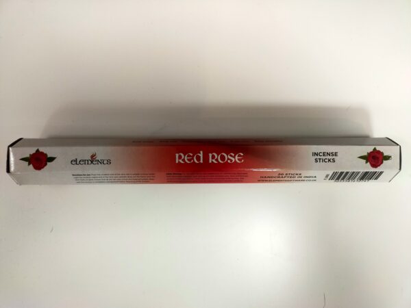 Red Rose Incense Tube