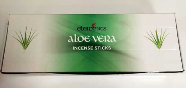 Aloe Vera Incense Sticks (Box of 6 Tubes)