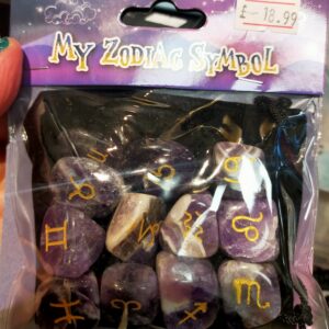 My Zodiac Symbol Amethyst Runes