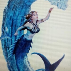 Water Elemental Sorceress Figurine by Anne Stokes