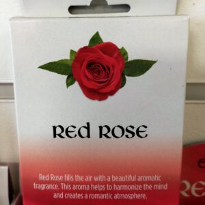 Red Rose Incense Cones