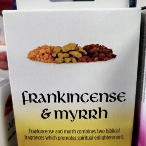Frankincense & Myrrh Incense Cones