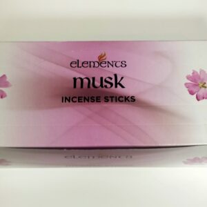 Musk Incense Sticks (Box of 6 Tubes)