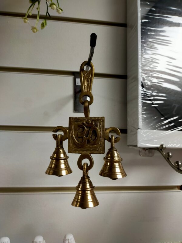 Om Hanging Altar Bells - Image 2