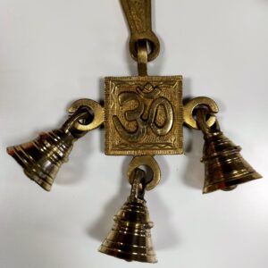 Om Hanging Altar Bells