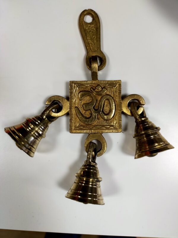 Om Hanging Altar Bells