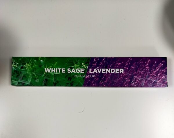White Sage and Lavender Incense Sticks