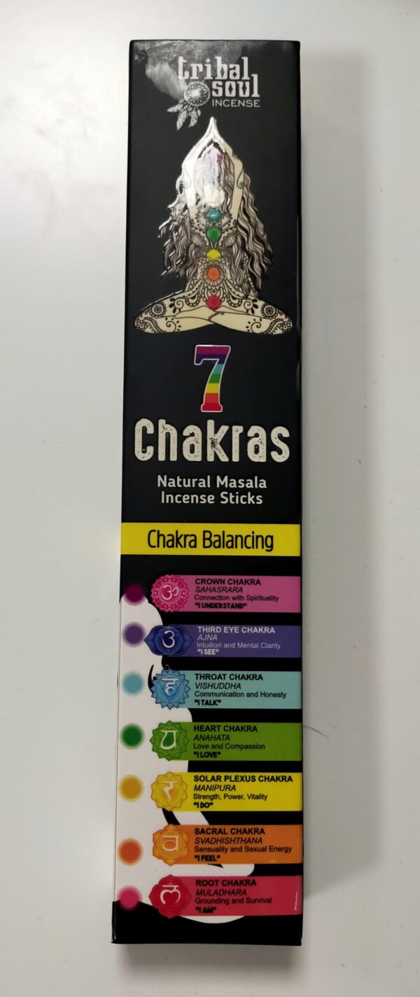 7 Chakras Natural Masala Incense Sticks