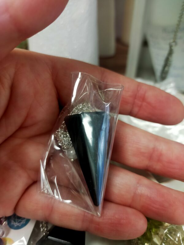 Black Obsidian Pendulum