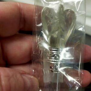 Clear Quartz Angel Pendulum