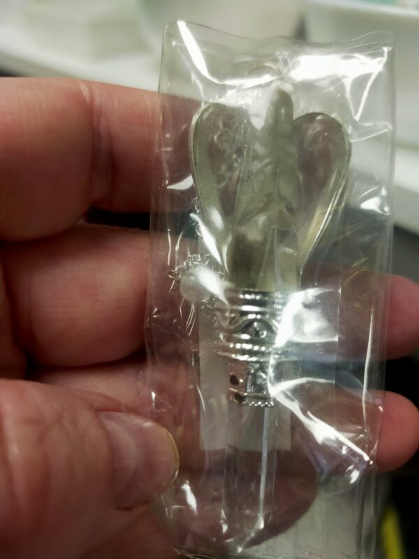 Clear Quartz Angel Pendulum