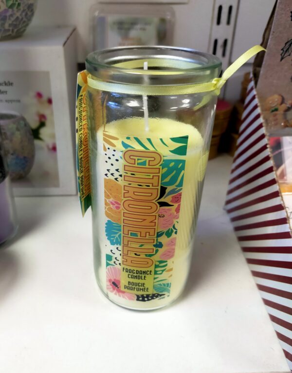 Citronella Candle.