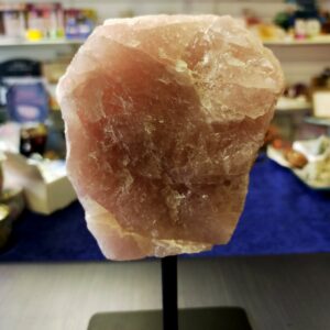 Rose Quartz on Stand