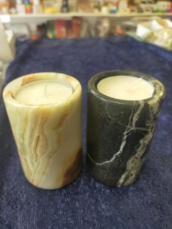 Oynx Marble Tealight
